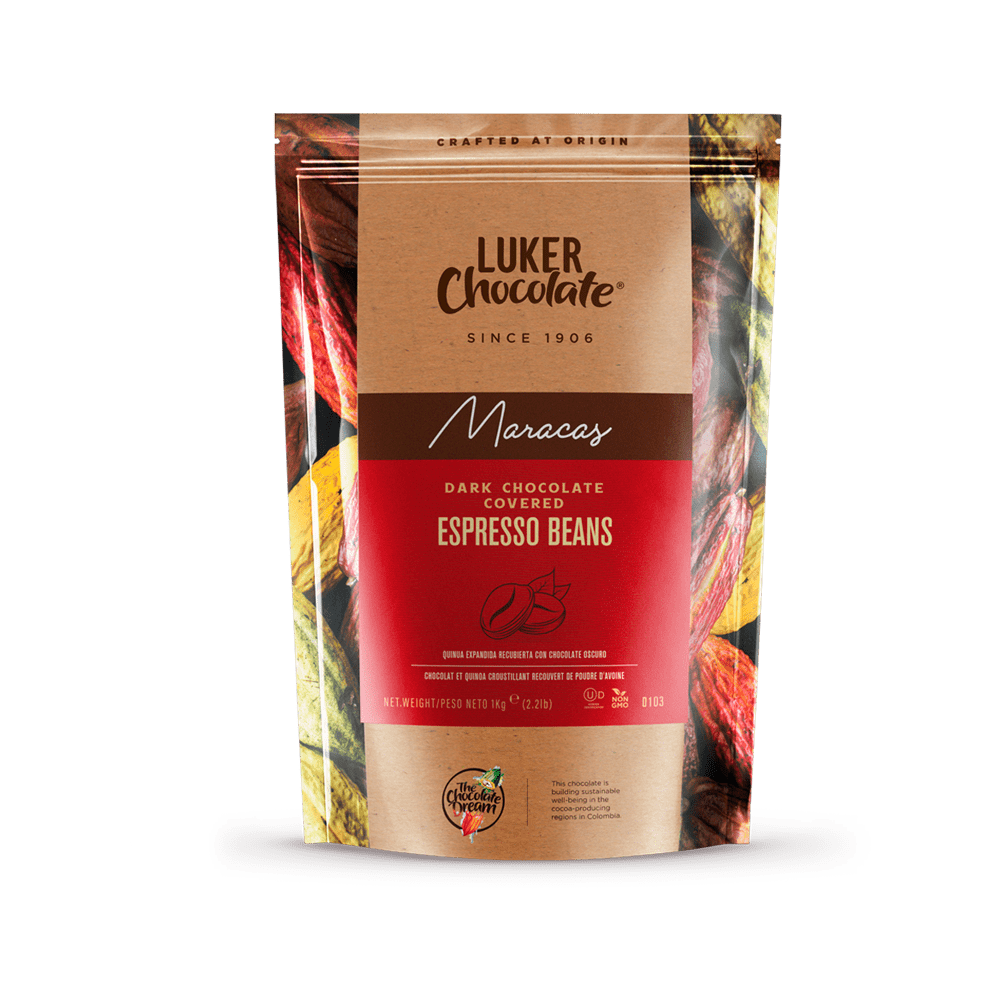 Chocolate covered espresso beans Maracas Luker Chocolate