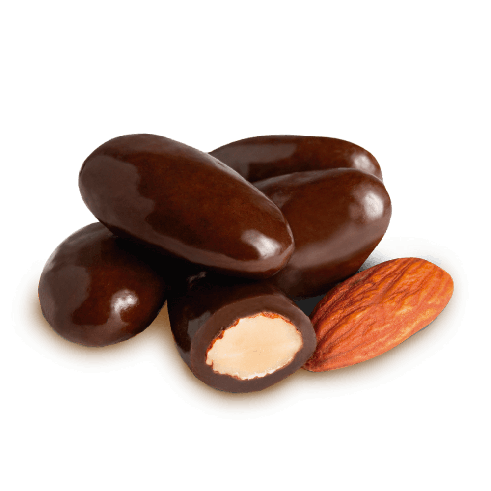 almond covered chocolate